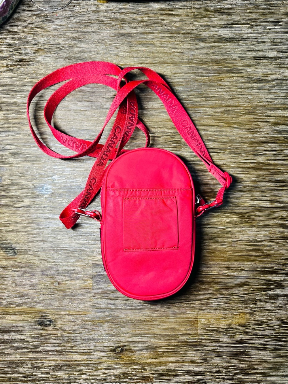 lululemon athletica Red Oval Crossbody Bag